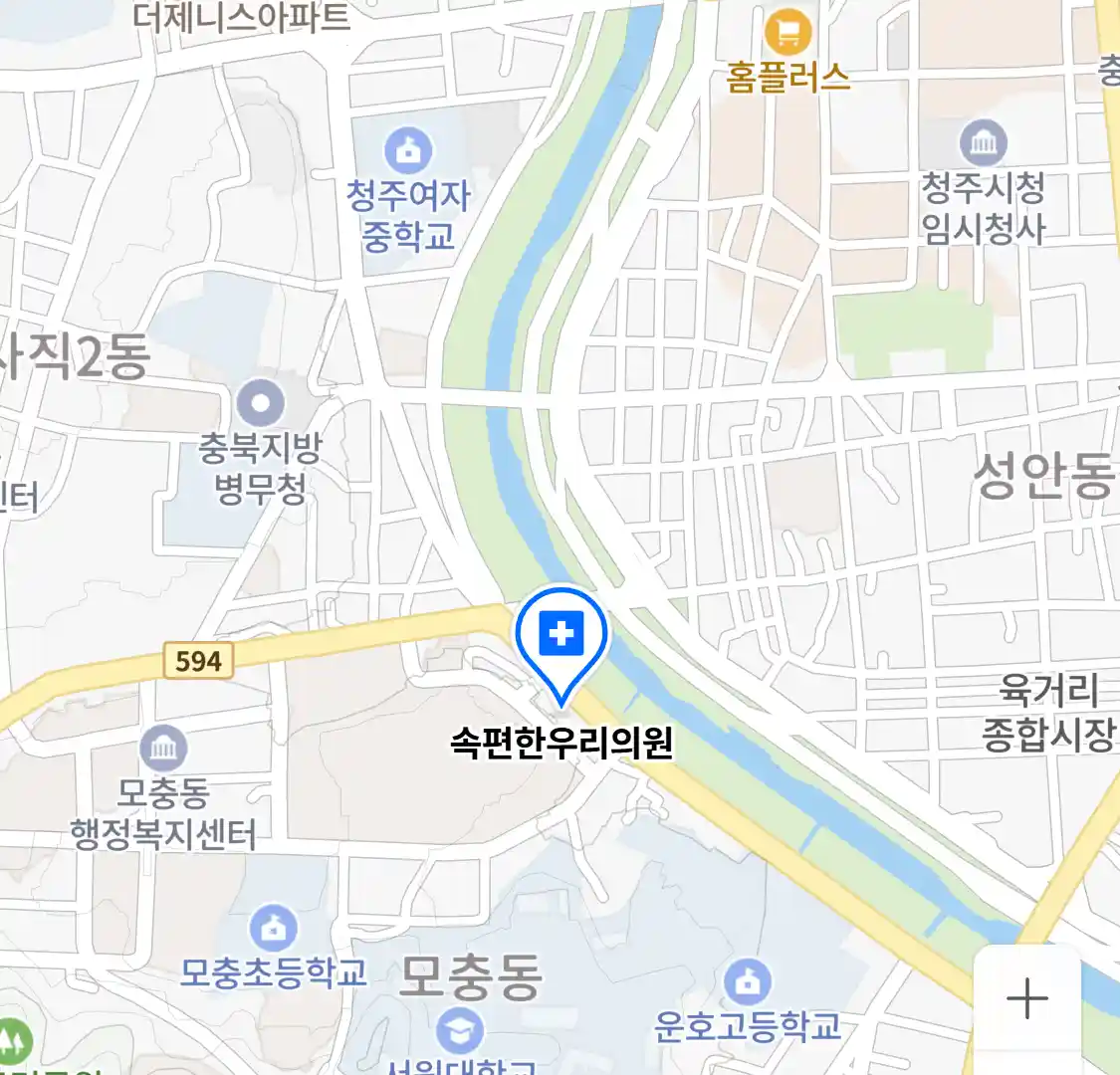 속편한우리의원 위치