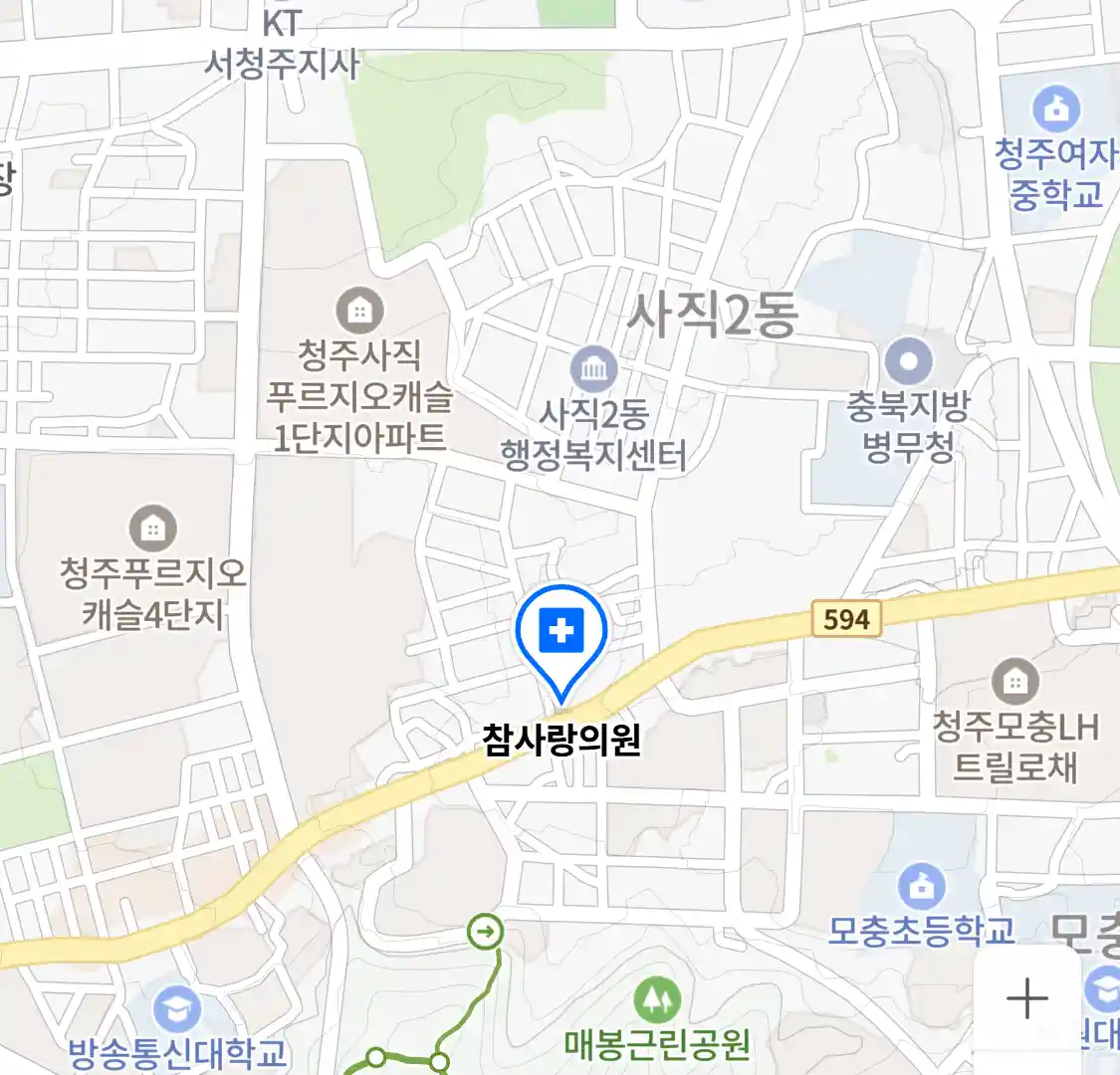 참사랑의원 위치