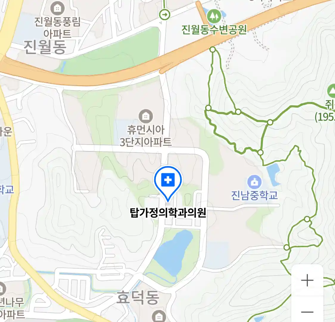 탑가정의학과의원 위치