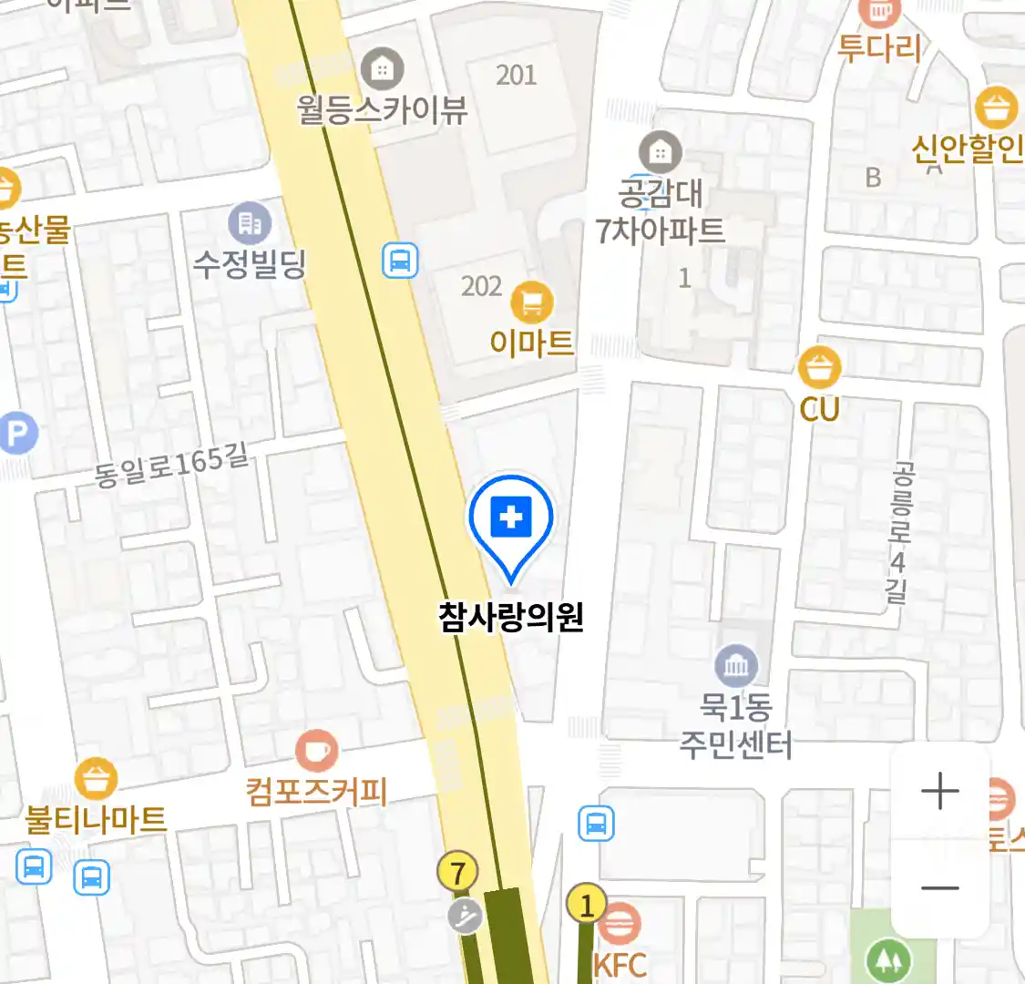 참사랑의원 위치