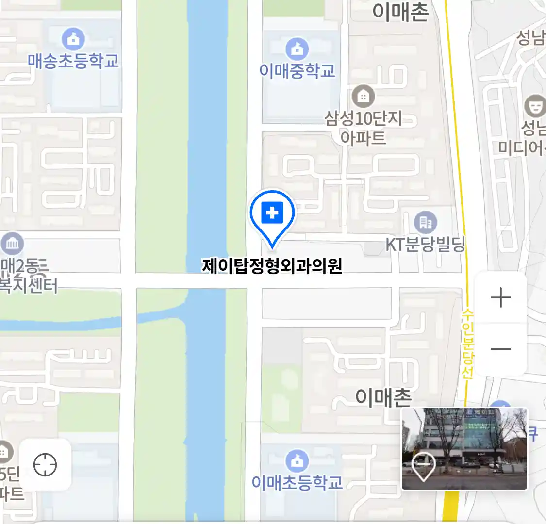 제이탑정형외과의원 위치