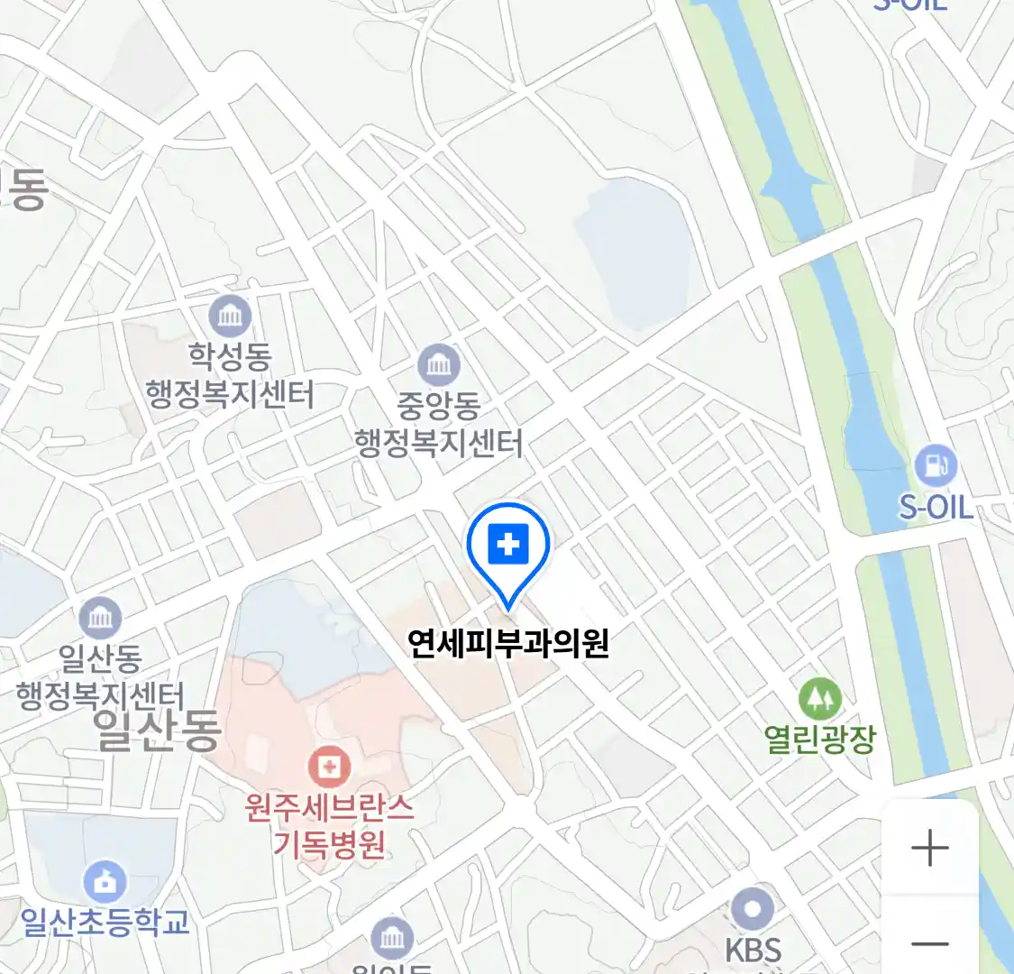 연세피부과의원 위치